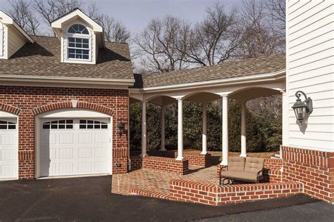 metal breezeway from house to garage|adding attached garage with breezeway.